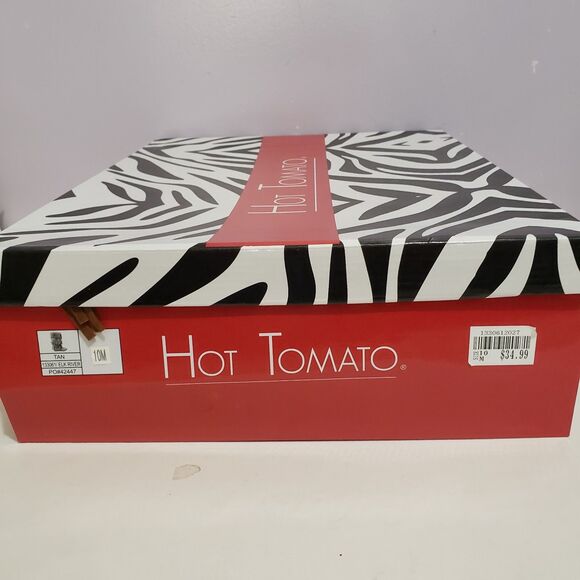 Hot Tomato Sz 10M Elk River Brown Fringe Women's Faux Suede Boots - Picture 4 of 13